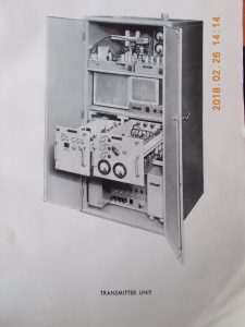 Marconi radiolocator probably mark IV transmitter unit cabinet