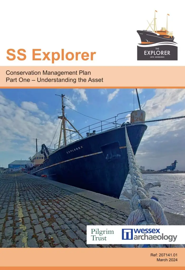 Wessex Archaeology conservation management plan for Explorer